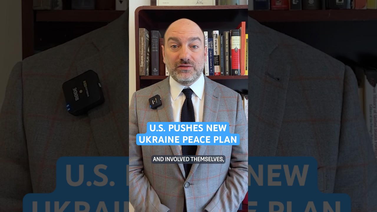 Video Thumbnail for <span>How is Russia likely to respond to the new Ukraine peace plan? | Asked & Answered</span>
