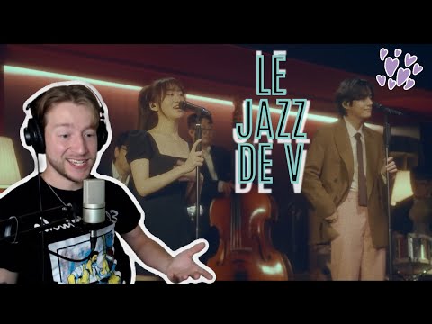 First time hearing LE JAZZ DE V by V of BTS! #2023BTSFESTA