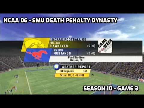 NCAA Football 2006 - SMU Death Penalty Dynasty - S10 G03 - Iowa