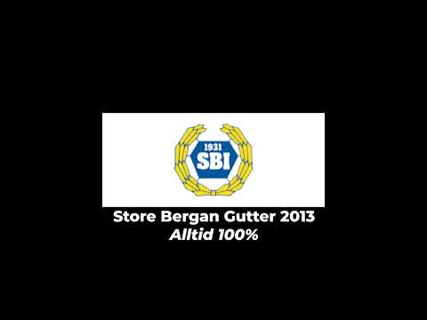 Store Bergan G 2013 Club Anthem  -  Alltid 100%