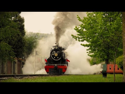 TREN DE LA ARAUCANIA, LA 820 PREPARA SU SALIDA DEL MUSEO.