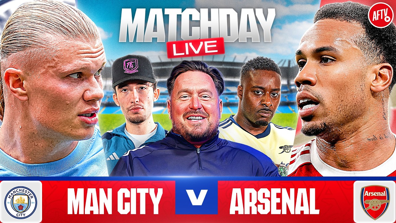 Man City vs Arsenal | Match Day LIVE From Box Park Croydon