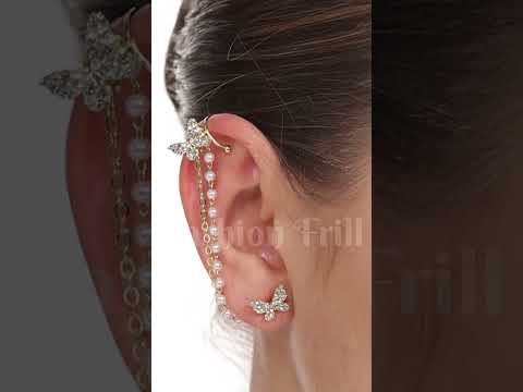 Buy Fashion Frill Butterfly Ear Cuff Crawler AD