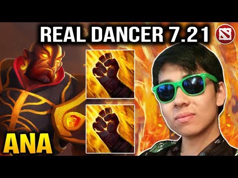 Ana Ember Spirit 7.21 Dota - Real dancer with Sleight of Fist