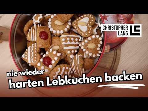 Weiche LEBKUCHEN KEKSE backen | einfaches & saftiges REZEPT selber machen | Christopher Lang