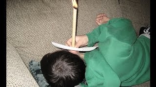 Using an ear candle to remove ear wax  WARNING GRAPHIC! LOTS OF WAX!