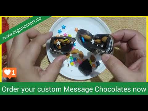 Organo mart birthday pure homemade handmade chocolates