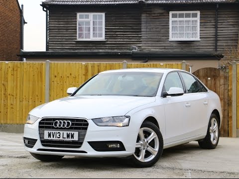 Audi A4 2.0 TDI Turbo Diesel 143 PS SE Technik Auto Sat Nav Bluetooth WV13LWW