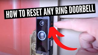 How To Reset Ring Doorbell (Ring Wired, Ring Pro, Ring 2, Ring 3 and Ring Pro 2)