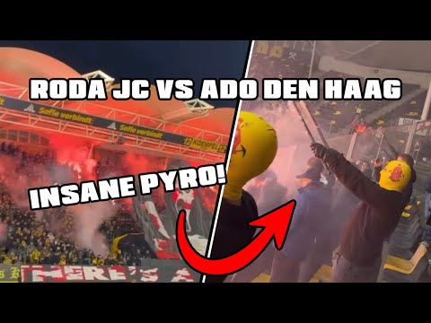 Ultras Roda JC Kerkrade Pyro 🔥 | Roda JC vs ADO Den Haag