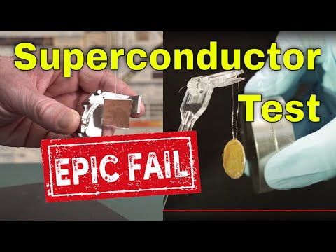 EEVblog 1555 - Korean LK-99 Ambient Temperature Superconductor Demo Video FAIL!