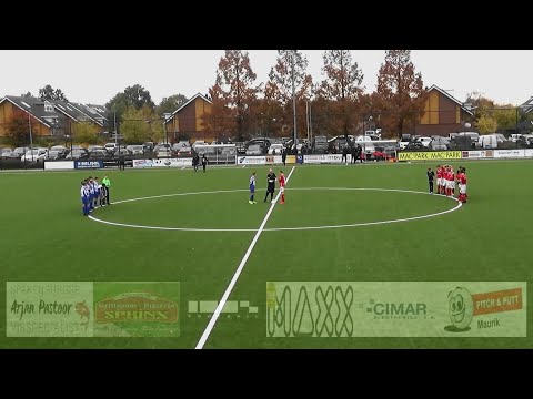 Voor aanvang vv Unicum JO14-1 - DOVO JO14-1