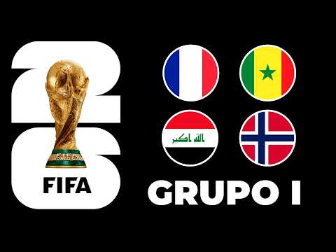 O que esperar do Grupo I da Copa do Mundo de 2026!!