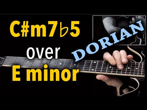 Minor7b5 over Minor = Dorian Trick You Should Know