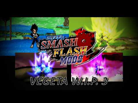 SSF2 Mods - Vegeta W.I.P. 3 (read description - almost done)