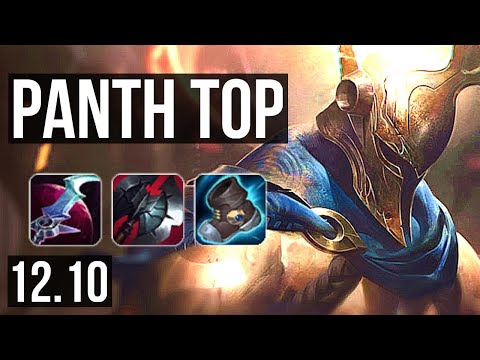 PANTH vs AKSHAN (TOP) | Rank 5 Panth, 2.8M mastery, 10/2/15, 1400+ games | EUW Grandmaster | 12.10