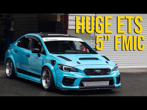 EG33 Powered Subaru WRX STI Gets a HUGE ETS 5\" FMIC