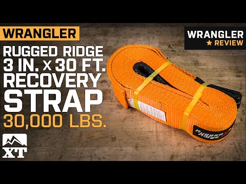 Jeep Wrangler Rugged Ridge 3 in. x 30 ft. Recovery Strap - 30,000 lbs. Review