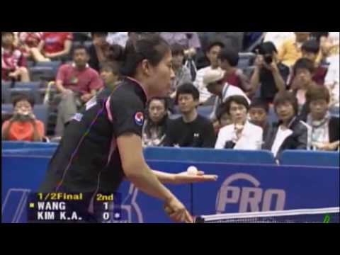 2010 Japan Open [WS/Semi-Finals/FULL] WANG Yue Gu VS KIM Kyung Ah