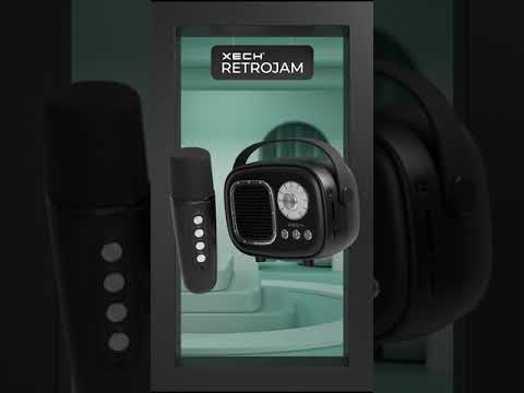 Xech retro jam bluetooth speaker