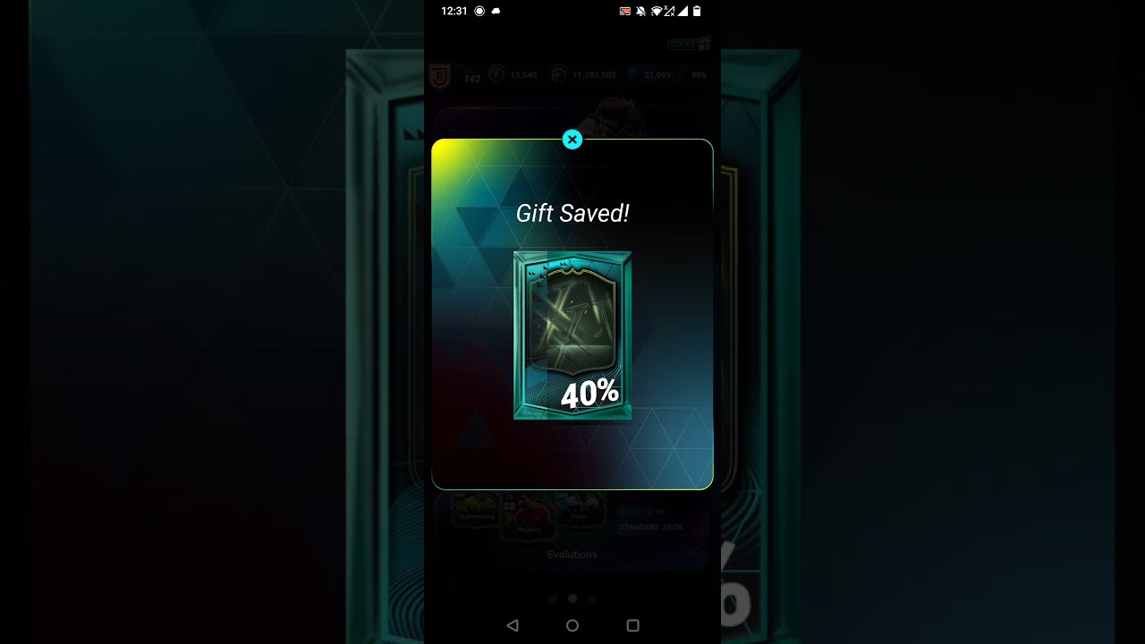 Madfut 26 free code 40% historic XI nominee pack 13th April #madfut #madfut26 #football #game #code