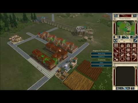 Caesar IV - Basic City Setup and making money