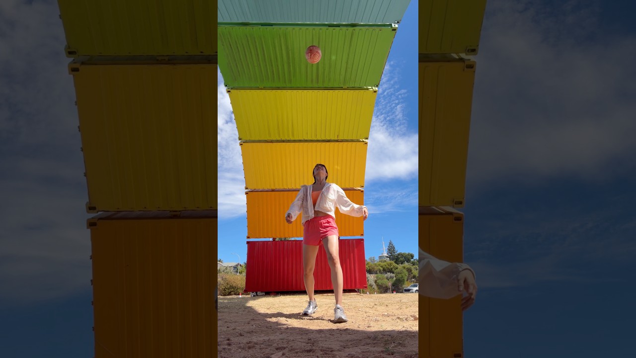 🌈→⚽️ #football #soccer #サッカー #축구