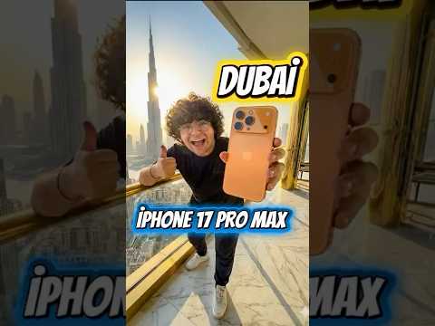 Dubai’den İphone 17Pro Max Aldım🤩
