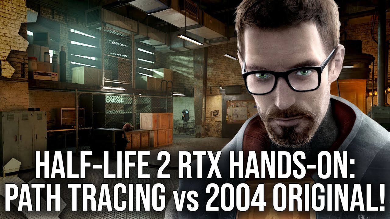 Half-Life 2 RTX Hands-On - Path Tracing vs 2004 Original - How Far We've Come
