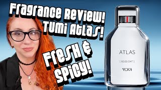 NEW MENS DESIGNER FRAGRANCE REVIEW! Tumi Atlas, Fresh & Spicy Scent 2022