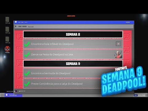 DESAFIOS DEADPOOL SEMANA 9
