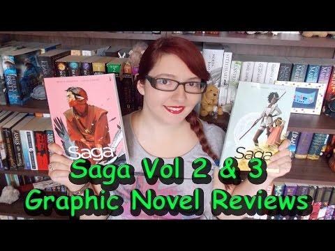 Saga Volume 2 & 3 (reviews) by Brian K Vaughn & Fiona Staples