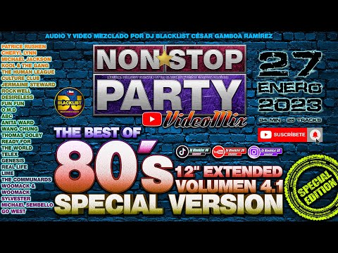 Videomix/Megamix 80´s 12" Extended Vol.4.1 (Special Version) - Non*Stop Party By Dj Blacklist