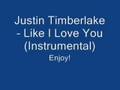 Justin Timberlake - Like I Love You (Instrumental ...