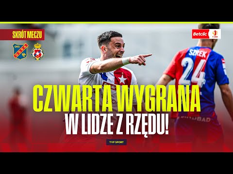 SKRÓT: ODRA OPOLE - WISŁA KRAKÓW. "BIAŁA GWIAZDA" Z CZWARTĄ WYGRANĄ W LIDZE Z RZĘDU! BETCLIC 1 LIGA