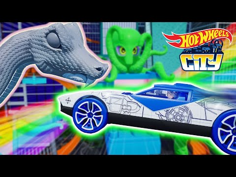 Capa de CRIATURAS TÓXICAS ESTÃO ATACANDO HOT WHEELS CITY!