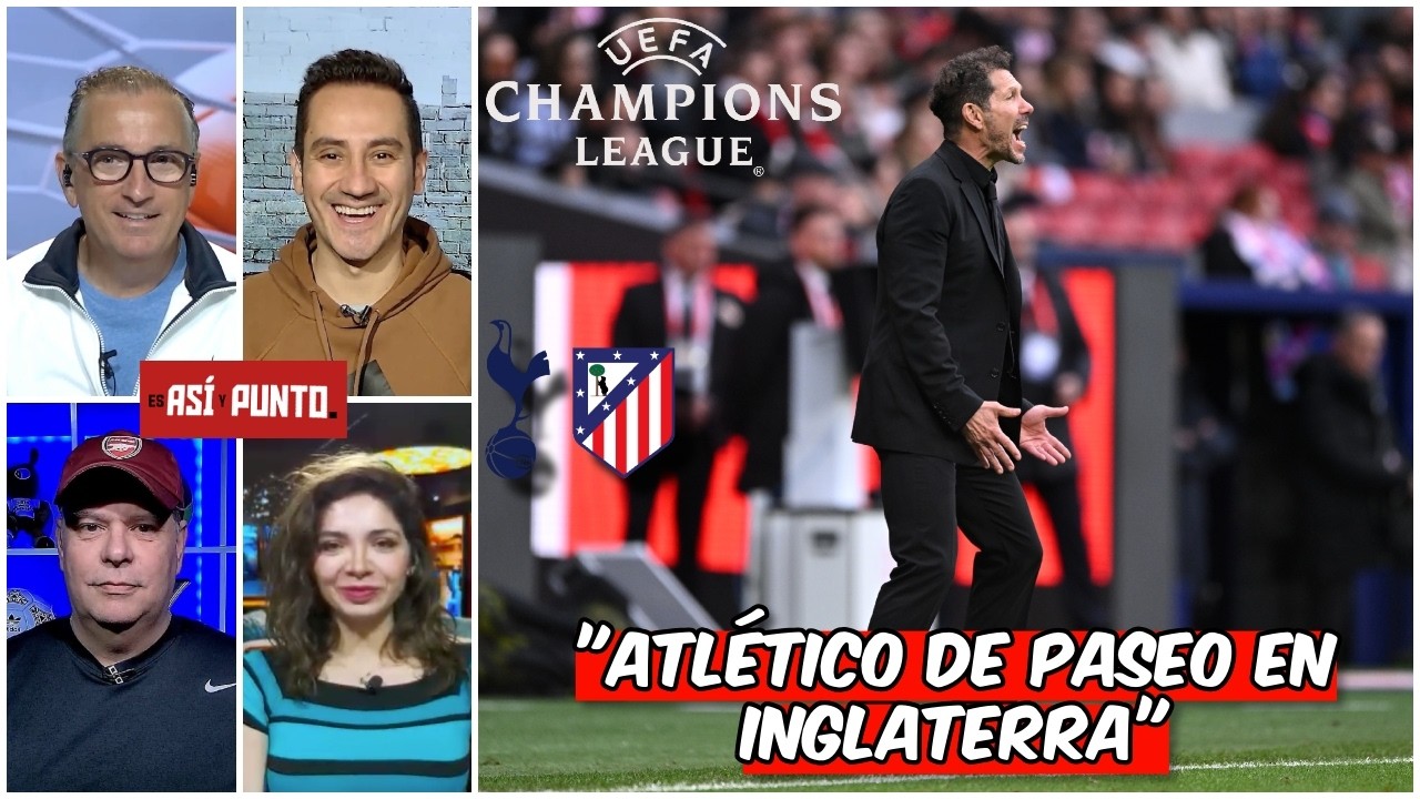 Al ATLÉTICO DE MADRID de DIEGO SIMEONE hay que EXIGIRLE de TODO en la CHAMPIONS | Es Así y Punto