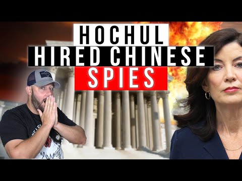 BREAKING: Gov. Hochul Hired Communist Chinese Spies RUNNING HER ADMINISTRATION... Gun Control Much? Thumbnail