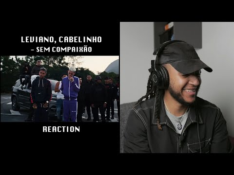 Leviano, Mc Cabelinho - Sem Compaixão (GRINGO REAGE a música Brasileira) 🇧🇷 🇵🇹