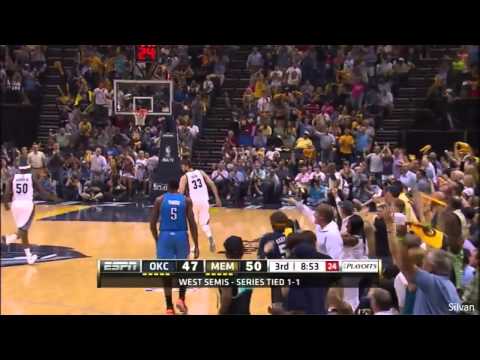 Marc Gasol 20 Points vs Oklahoma City Thunder (SFG3) - Full Highlights 11/05/2013