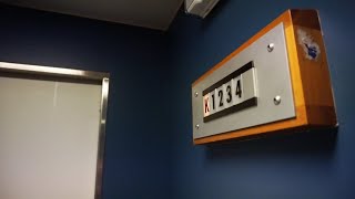 Original 1981 Reber Schindler (DEVE) holeless hydraulic elevator @ Viking Hotel,