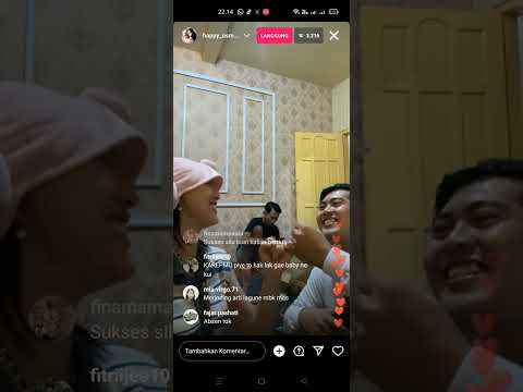 KETAHUAN HAPPY & DELVA LIVE BARENG DI KAMAR sebelum negara Api menyerang Konona #delvairawan #happy