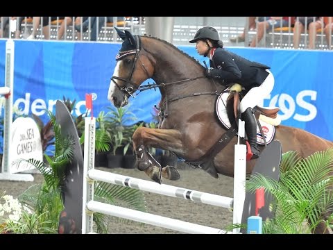 Siengsaw Lertratanachai & Dakota, Jumping Team Bronze & 9th Place Individual @ SEA Games 2015