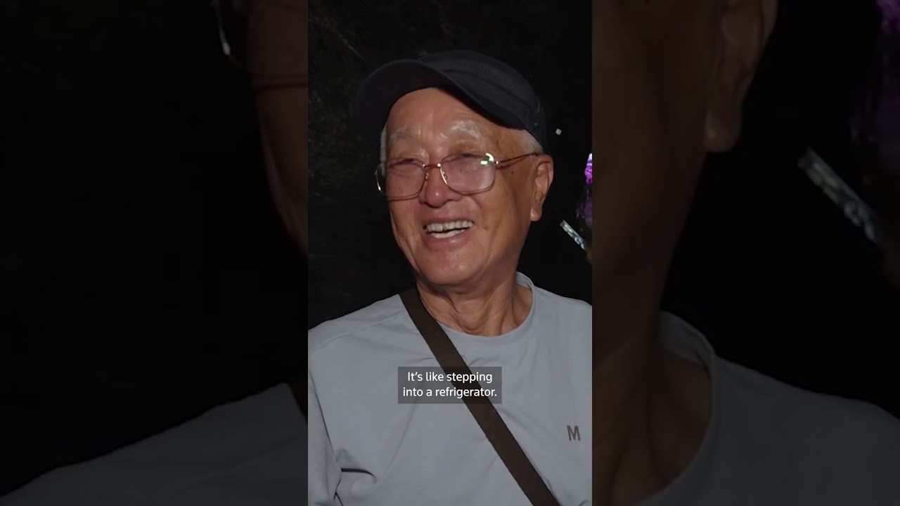 Video: South Koreans flock to Gwangmyeong Cave for relief from 42.5°C record heat
