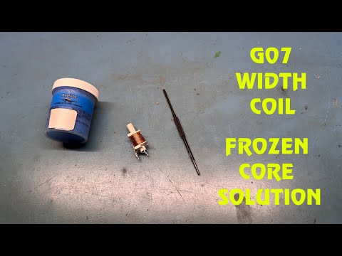 Arcade Monitor 101 - How To Free Up The Core On A New G07 Width Coil