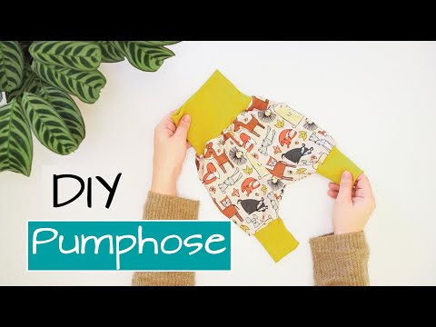 DIY baby bloomers sewing without a pattern - Easy sewing instructions for beginners