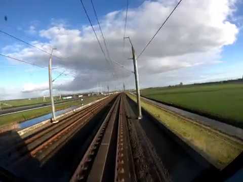 Train Cab Ride NL / HSL / Rotterdam - Amsterdam / TRAXX Intercity / Jan 2019