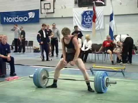 SM-Voimanosto Juniors 21.23.3.2003 Riihimäki Dmitrij Jakovlev