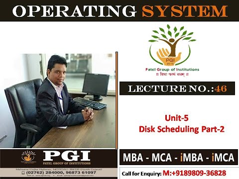 OS L#46 Disk Scheduling Part-2