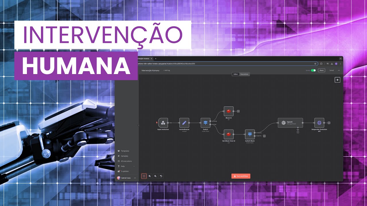 Como Criar Funcionalidade de Bloqueio do Agente de IA após Intervenção Humana